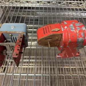 Box of Vintage Electric Motors & Mechanical/Electrical Parts