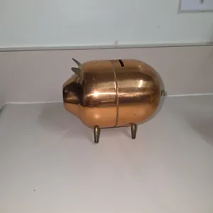Vintage Copper Piggy bank