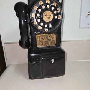 Vintage Ceramic Phone Still Bank Pay Phone
