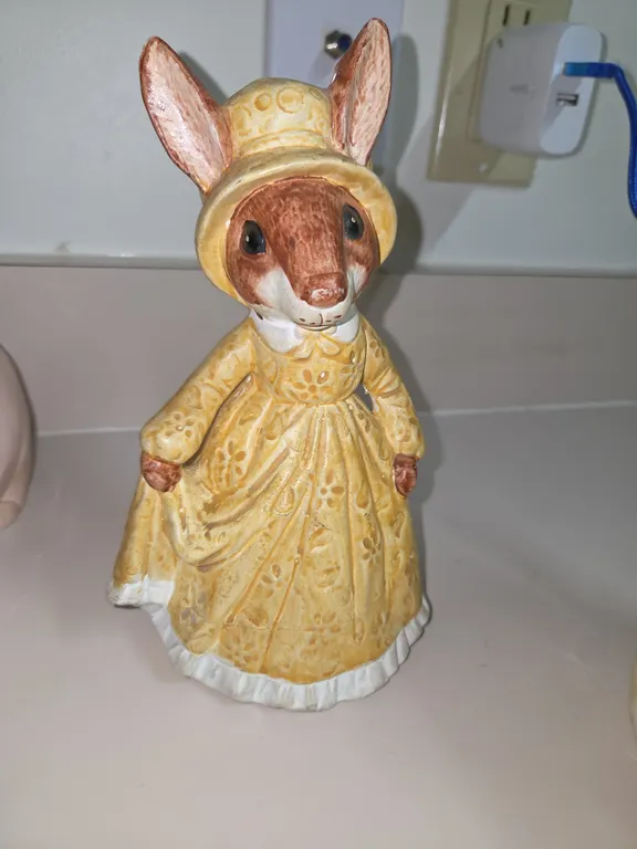 Miss Mouse Ceramic Bunny Rabbit Bank