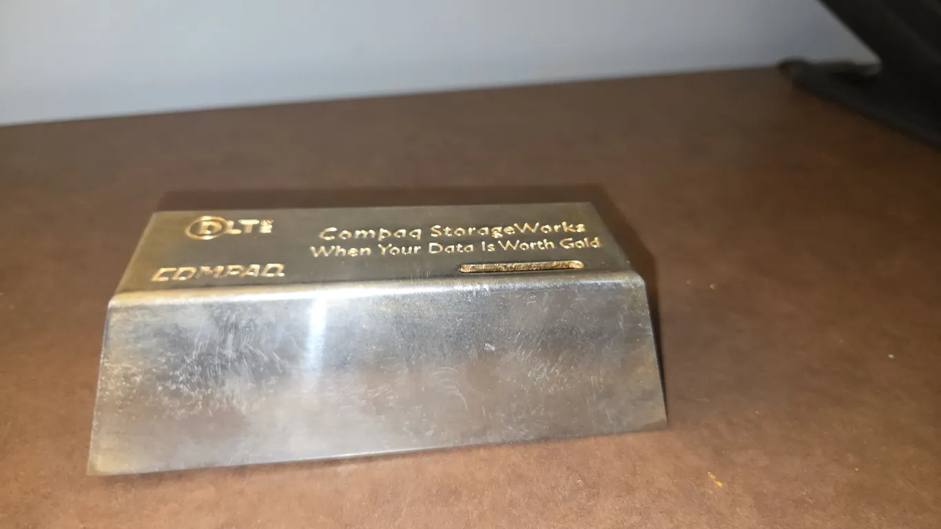 Gold Bar Coin Bank Advertising