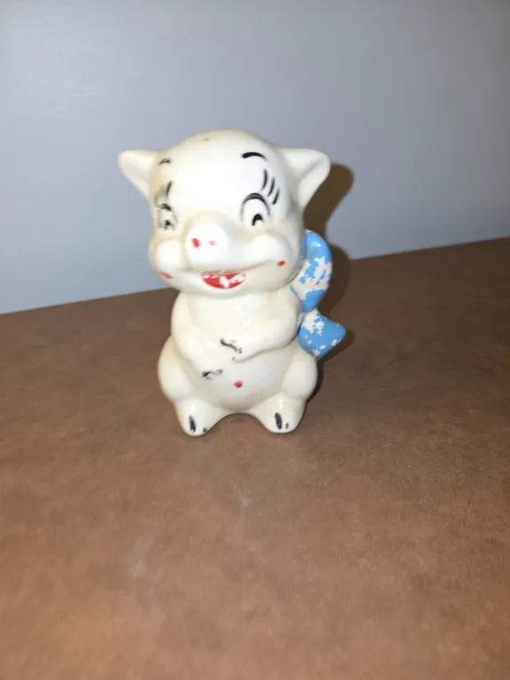 Ceramic piggy bank 4"