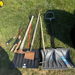 Assorted Lawn & Garden Tools – Shovels, Snow Shovels, Shears & More