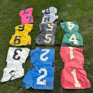 Vintage Horse Racing Saddlecloth Number Lot 1-9