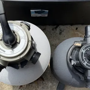 GAME Sand Filter Pool Pump Systems w/ Multiport Valves Lot of 2 Untested