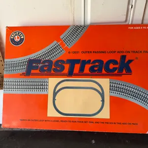 Lionel FasTrack 6-12031 Outer Passing Loop Add-On Track Pack O Gauge
