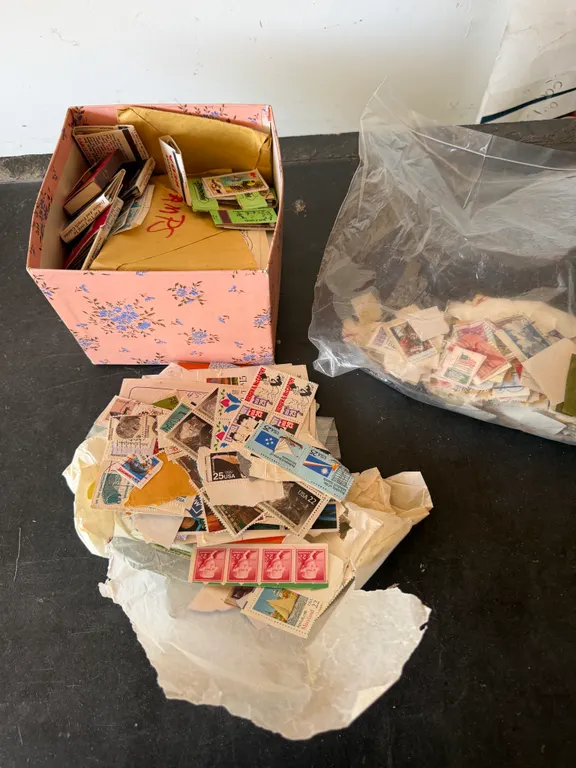 Large Assorted Stamp Collection – U.S. & Worldwide