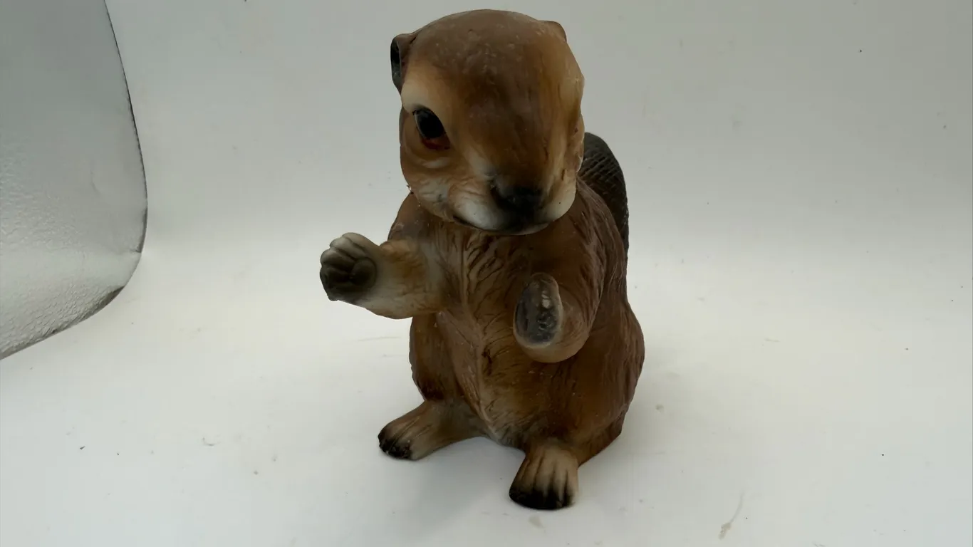 Vintage UCGC Ceramic Beaver Figurine