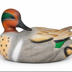 Ducks Unlimited ￼ green-winged teal duck decoy 2002-2003 Edition