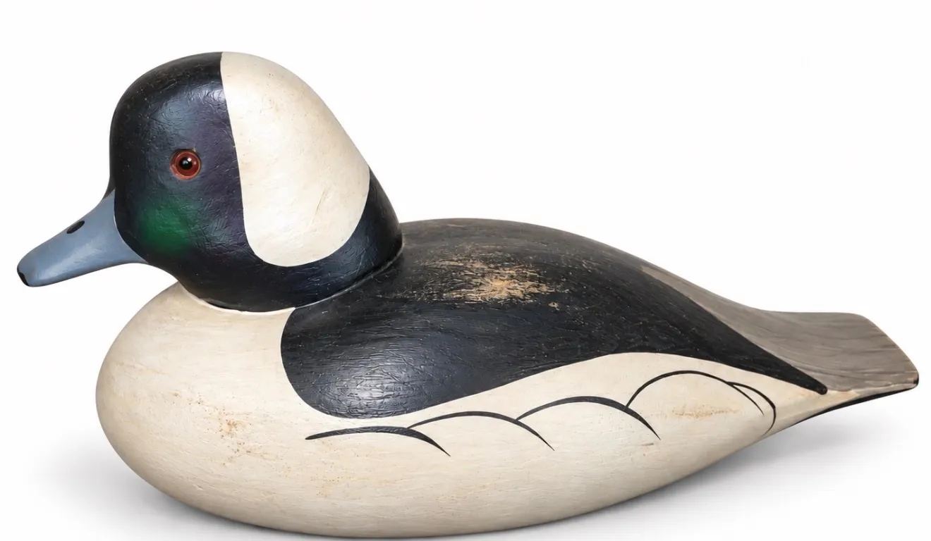 Ducks Unlimited  Bufflehead drake duck decoy 1998-1999 edition
