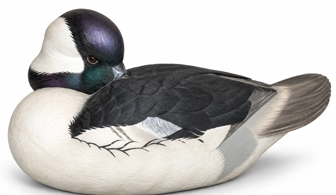 Ducks Unlimited  Bufflehead drake duck decoy 2003-2004 Edition