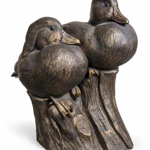 Bronze Ducks Unlimited Nesting Birds Sculpture