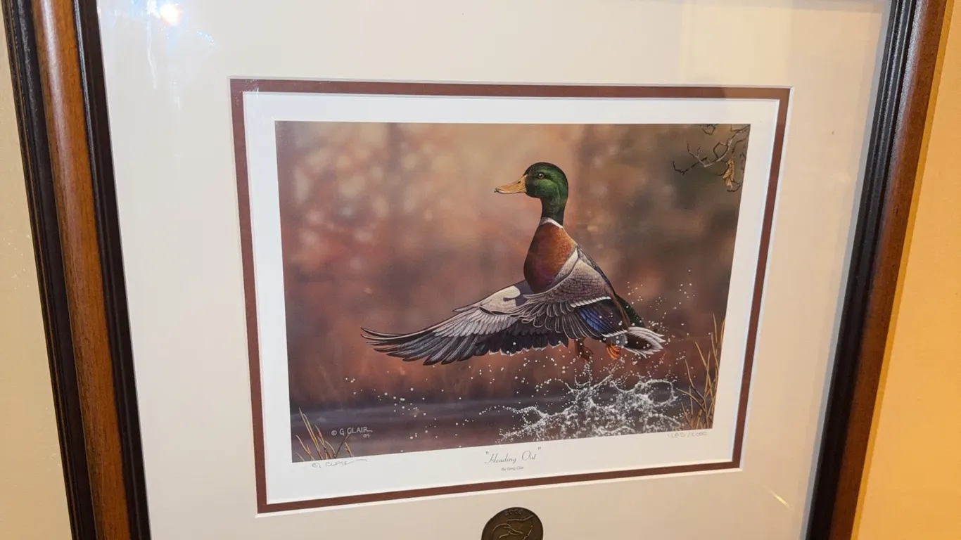 Heading Out by Greg Clair Signed and Number