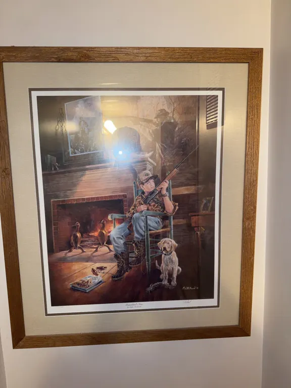 Granddad‘s gun by Ralph McDonald signed and numbered 