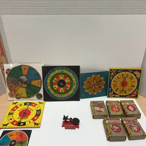 Vintage Game Spinners and Russell Big-Little Card Games