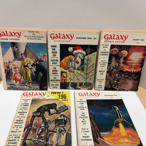 Five Galaxy Science Fiction Magazines 1955–1960