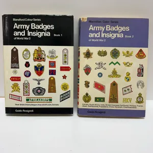 Army Badges and Insignia of World War 2 Book Set Rosignoli