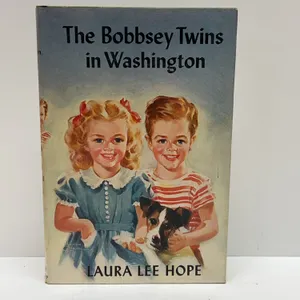 The Bobbsey Twins in Washington by Laura Lee Hope, 1947 Edition