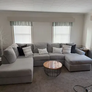 Clean Large sectional sofa