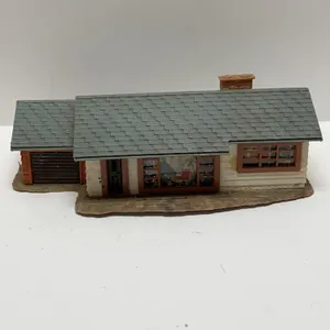 Faller 02192 Plastic Model House with Gray Shingled Roof