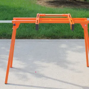 Portamate Folding Miter Saw Stand with Adjustable Extensions