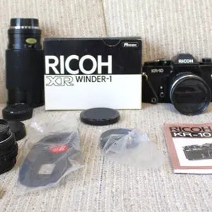 Ricoh KR-10 35mm SLR Camera Kit with Lenses