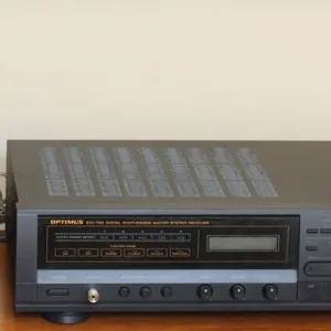 Optimus STA-795 Receiver, Pro LX5 Speakers, and Akai i.Sound Unit