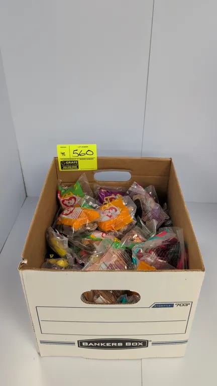 A Collection of McDonald's Teanie Beanie Babies. (Ty/McDonald's, 1998) A collection of 48 plush toys comprising four complete sets of the 12-piece 199