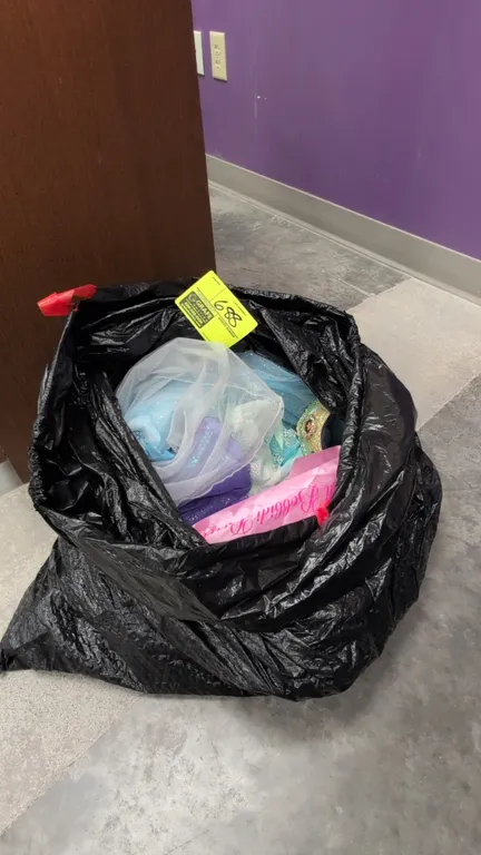 A Collection of Disney Princess Apparel and Accessories. (Disney) Includes an Ariel mermaid dress, Cinderella ballgown, Rapunzel dress, Bibbidi Bobbid