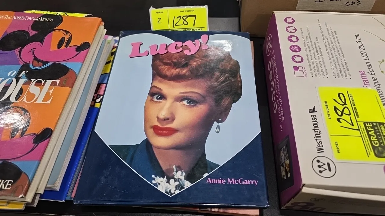 A Pair of "I Love Lucy" Hardcover Books. (Various, 1990s) Includes "Lucy!" by Annie McGarry and "For the Love of Lucy: The Complete Guide for Collecto