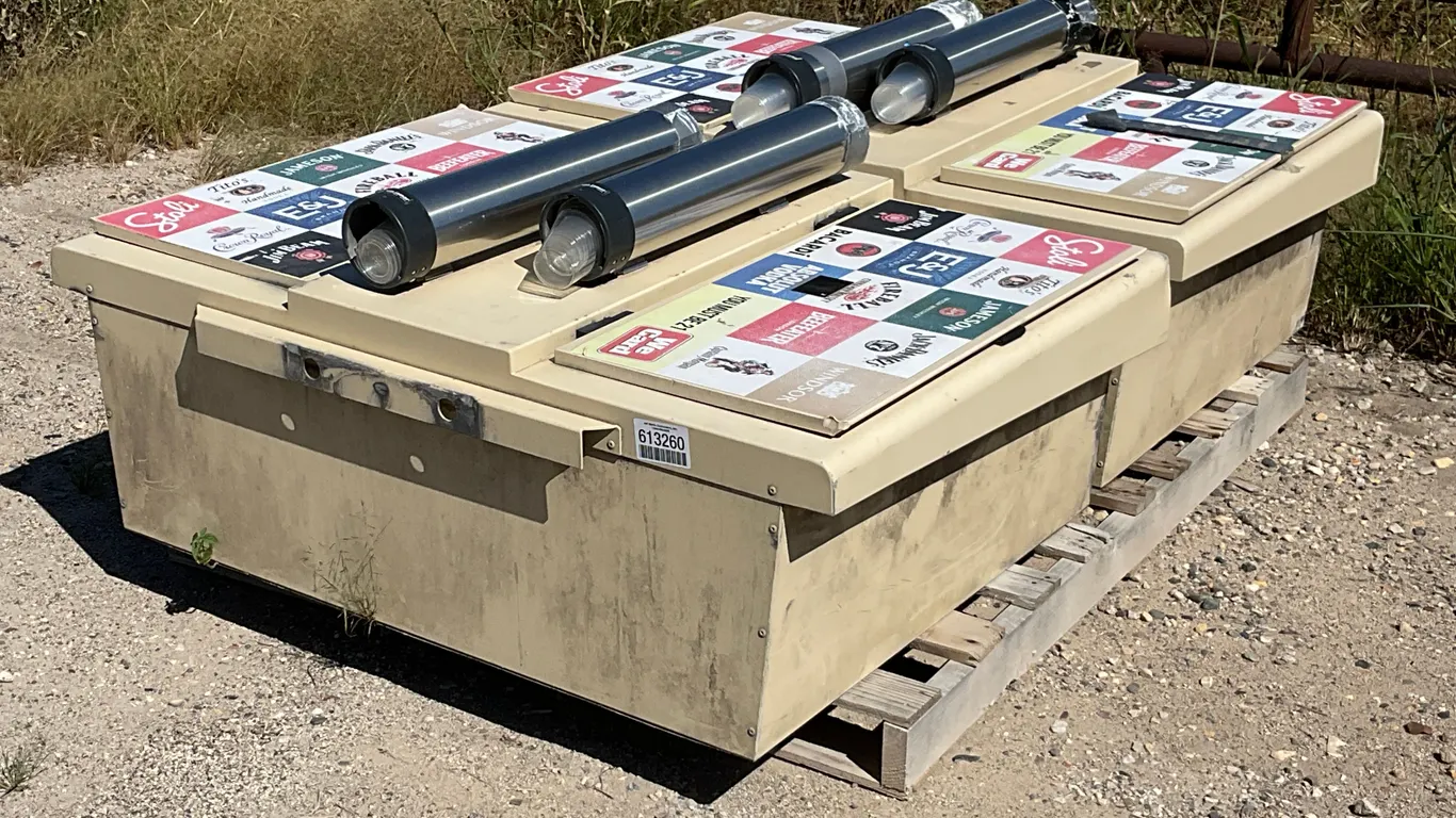 (2) BEVERAGE BOXES FOR UTILITY GOLF CART