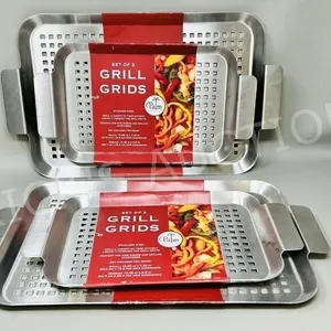 2 sets of Palm Grill pans - new
