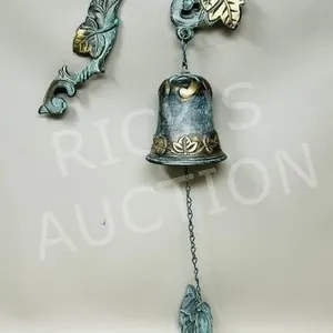 brass decorative wall mount bell
