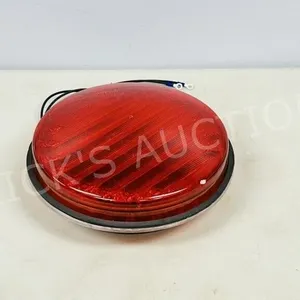 case of 4 new , 10" Red LED warning lights