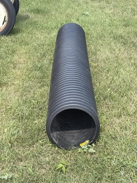Plastic Culvert Pipe - 12x106 inches