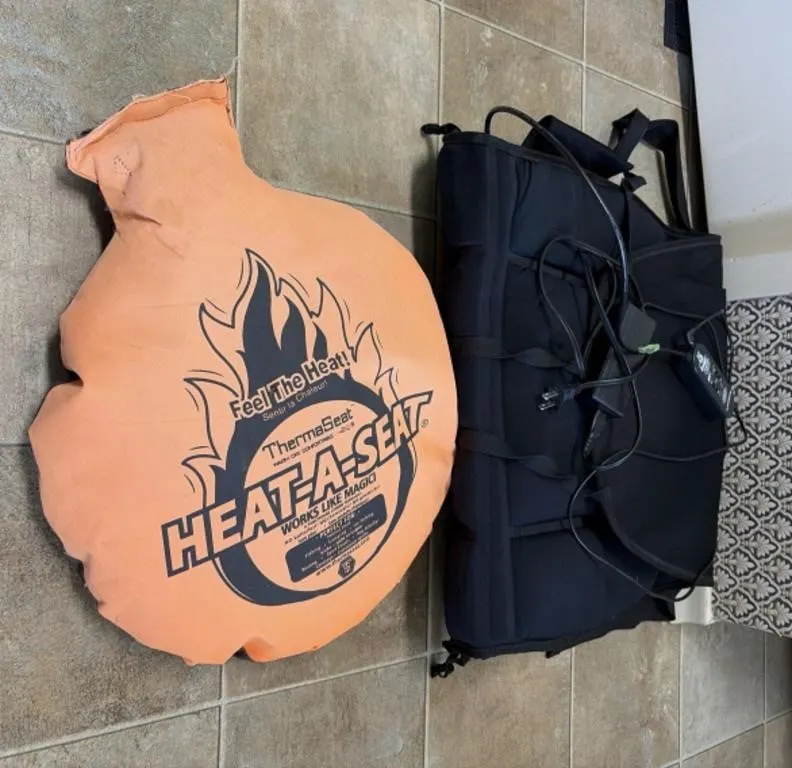 Heat a Seat & Plug in Seat Warmer/Massager