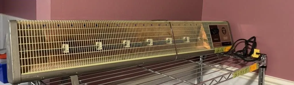 vintage Torcan electric radiant floor heater