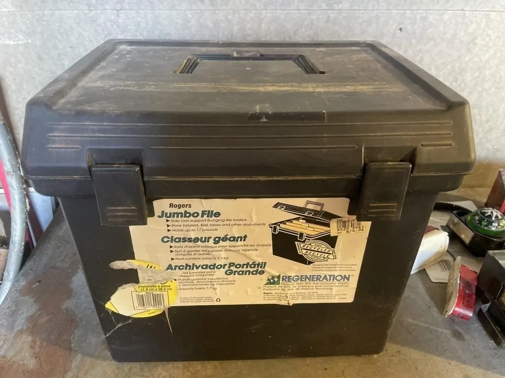 Rogers Jumbo File Box.