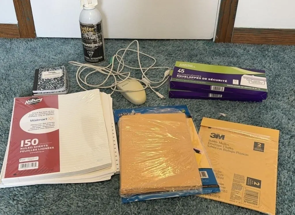 Paper, Envelopes, Bubble Mailers & more