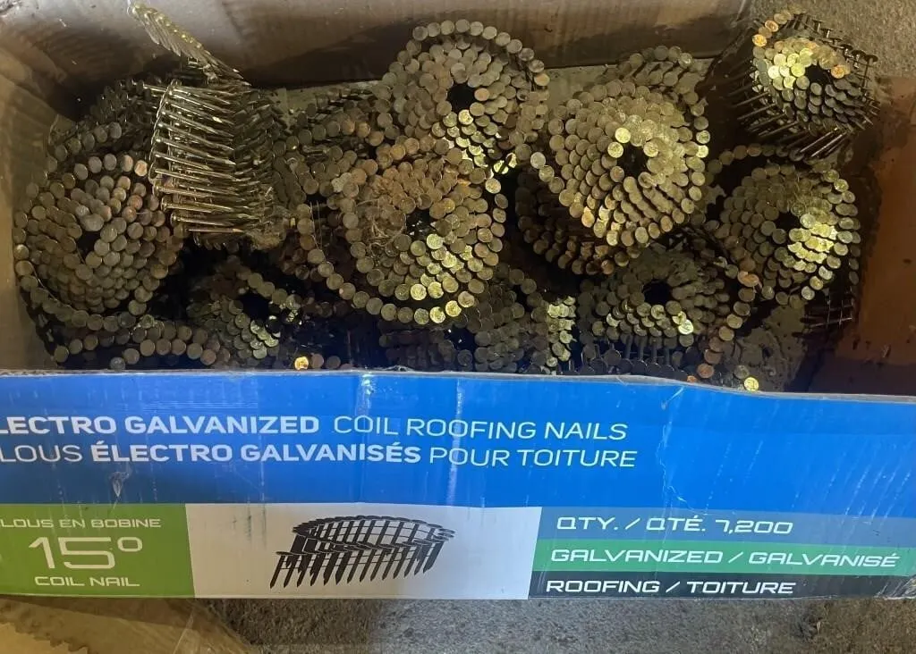 28 coils of Bisset electro galvanized roofing