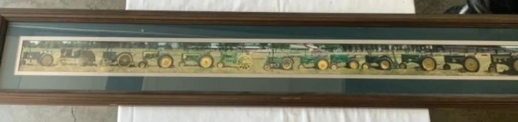JD Panaramic Framed Picture 7.5"x42"