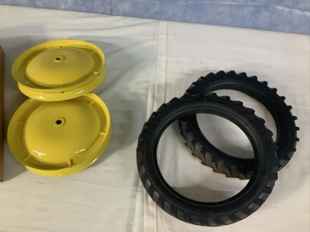 Pedal Car Parts 2 Tires 2 Rims