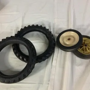 Pedal Car Parts 2-12.175" & 2 - 7" Tire & Rims