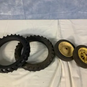 Pedal Car Parts 2-12.175" & 2 - 7" Tire & Rims