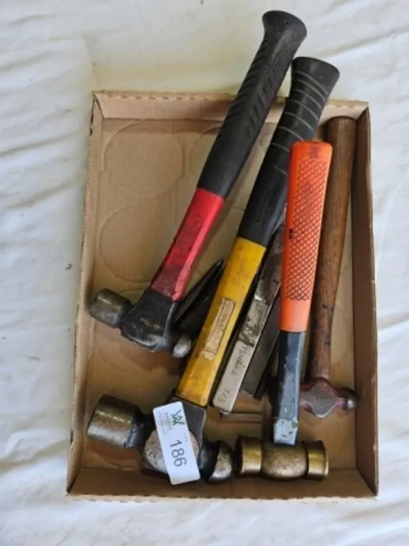 Ball Pene Hammers, Chisels, Punches