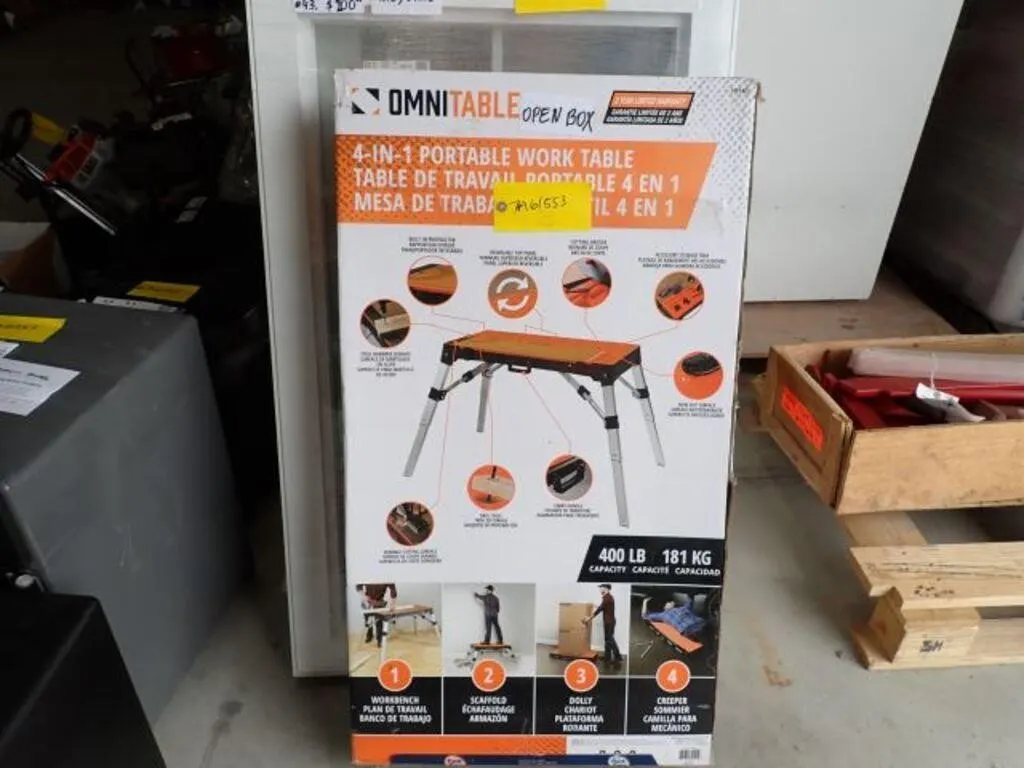 4 in 1 Portable Work Table