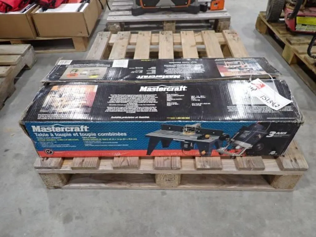 Mastercraft Router Table Kit