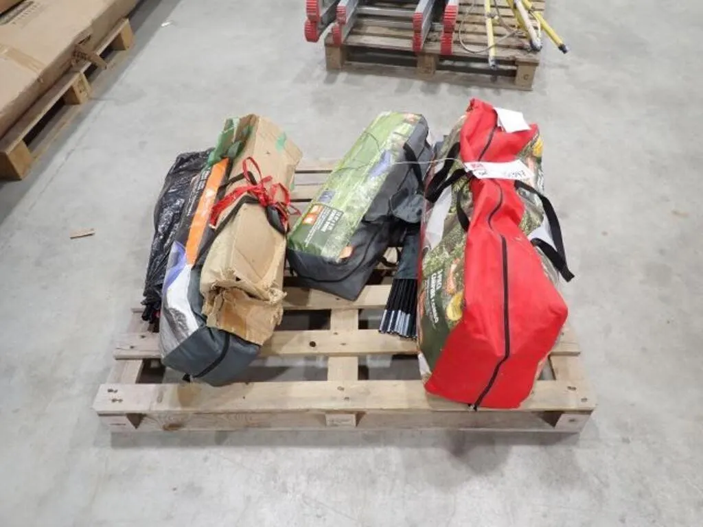 Qty Of (3) Camping Tents