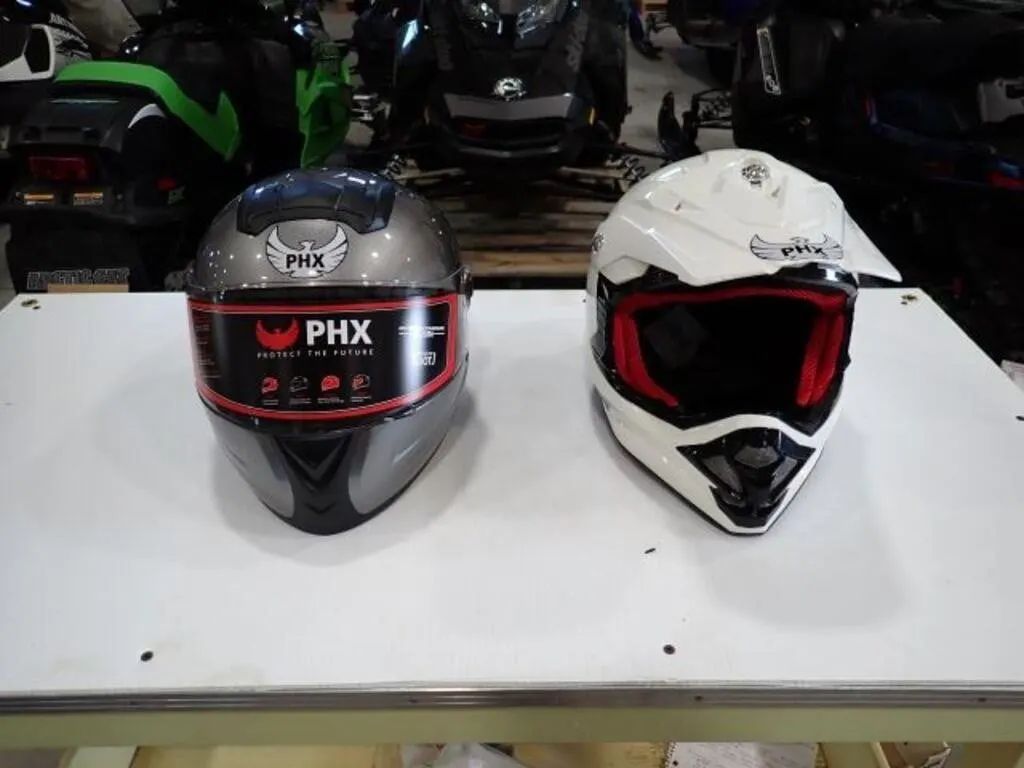 UNUSED Qty Of (2) Motorcross Helmets