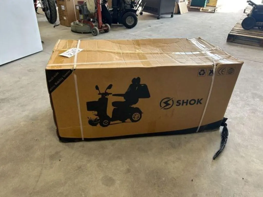 UNUSED SHOK GoLuxe Mobility Scooter